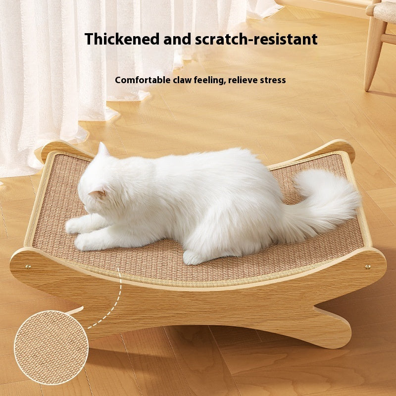 Eco-Friendly Jute Cat Scratch Board & Nest | Scratcher Bed for Cats up to 6kg | Durable, Natural, No Mess